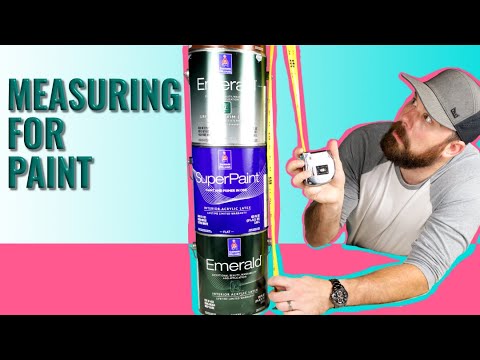 How Much Paint Do You NEED? // How To Measure For Buying Paint