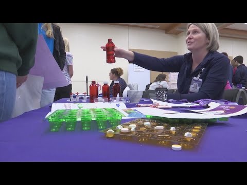 Health science jobs shared at ECU Health Career Fair