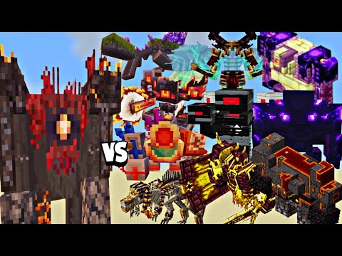 Minecraft Cataclysm Bosses vs Basalt Guardian – Ultimate Boss Battle!