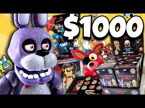 Unboxing $1000 of FNAF Blind Boxes...