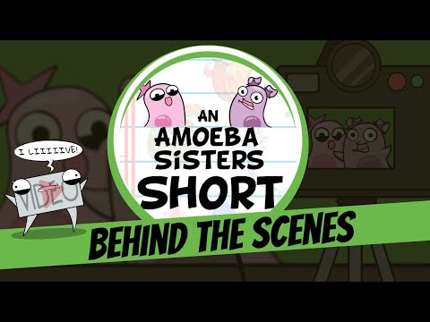 Behind the Scenes - Amoeba Sisters #shorts