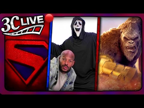 3C Live - Godzilla Vs Kong 3, Scary Movie 6 Update, Supergirl First Look