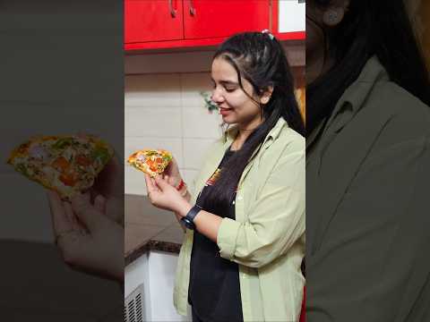 Healthy suji pizza recipe without yeast | semolina pizza magic | easy to make #shorts #youtubeshorts