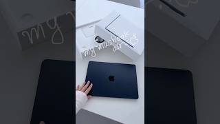 맥북 에어  미드나이트 언박싱 asmr ⊹ ࣪ ˖ | macbook air unboxing | 의대생 일상 #macbook #medstudent #맥북 #university