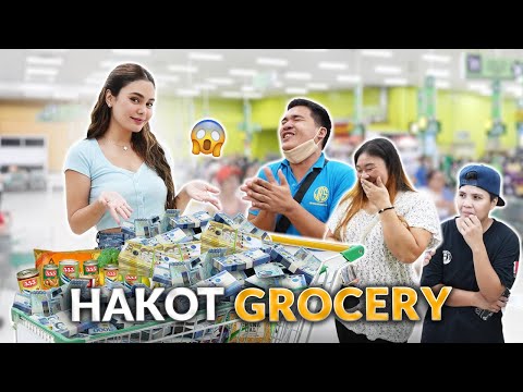 STRANGERS HAKOT GROCERY CHALLENGE! | IVANA ALAWI