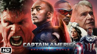 Captain America Brave New World 2025 Full Movie Review & Story | Anthony Mackie | Harrison Ford