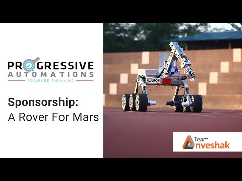 Progressive Automations Sponsors Mars Rover Prototype by Team Anveshak, IIT, Madras