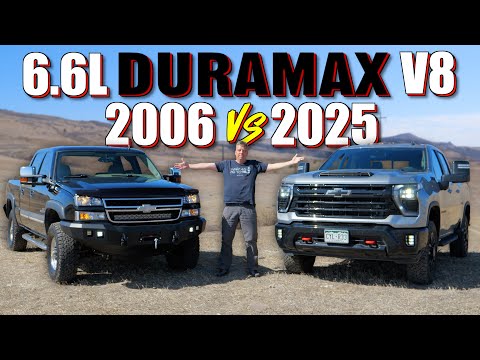 I Compare the HOLY GRAIL of Diesel Chevy Trucks to the New One!