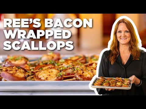 Ree Drummond's Bacon Wrapped Scallops | The Pioneer Woman | Food Network