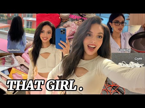 VLOG 🎀 Living alone in my 20s 🎀| كيفاش كندوز نهاري و أنا ساكنة بوحدي ✨ gym🤸🏻‍♀️, grocery🛒, glow up 💄