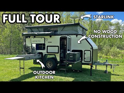 Lightweight Overland Trailer Tour | Arkto Campers G12 Walk Through