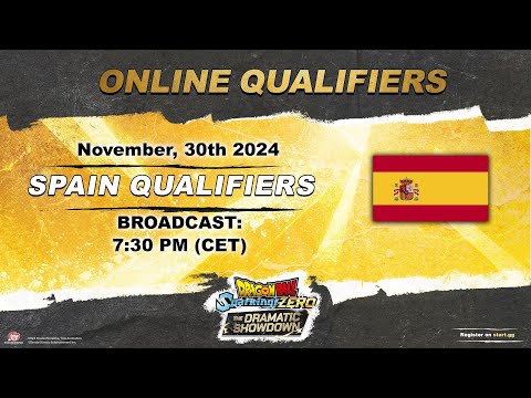 DRAGON BALL: Sparking! ZERO – THE DRAMATIC SHOWDOWN - Online Qualifiers | Spain