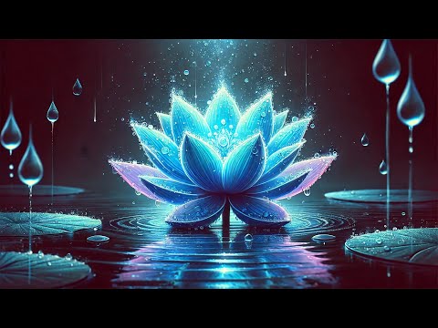 Pain Relief Sound Healing - Luna's Touch - Binaural Frequencies Remastered with Rain