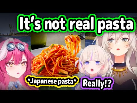 Botan Learned JP Pasta Isn't Real Pasta From Raora【Hololive】