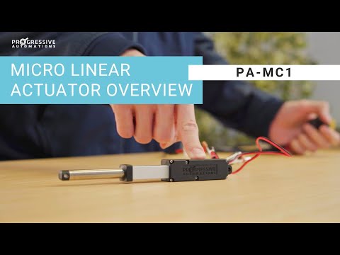 Introducing the PA-MC1 Micro Linear Actuator: Compact Power and Precision