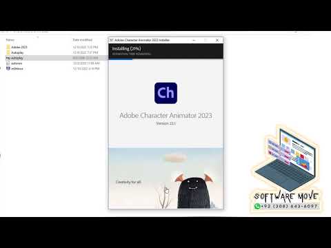 How to install Adobe Character Animator | Pre-activated | 2023 Features | How to get | WhatsApp