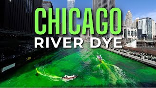 Watch the 2025 Chicago River Dye ☘️ (LIVESTREAM)