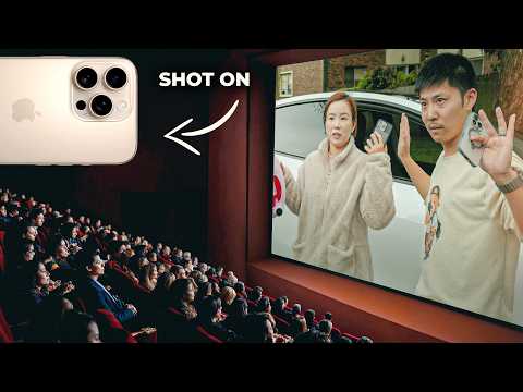 I shot a movie on iPhone 16 Pro and played it at the cinema