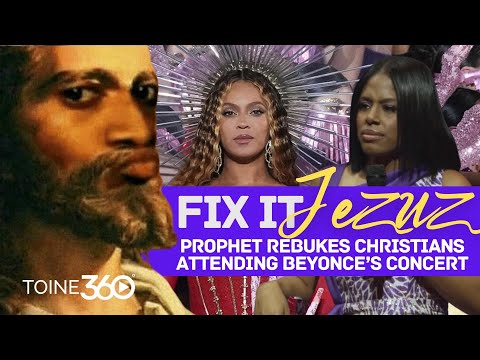 Self-proclaimed Prophet Tiphani Montgomery REBUKES Christians attending Beyoncé’s concert 🫣🚭