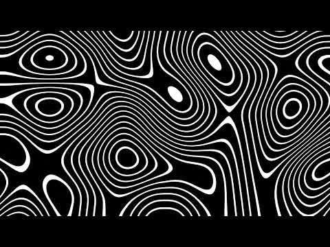 1 Hour of Dark Abstract Breathing Height Map Pattern Loop Animation | QuietQuests