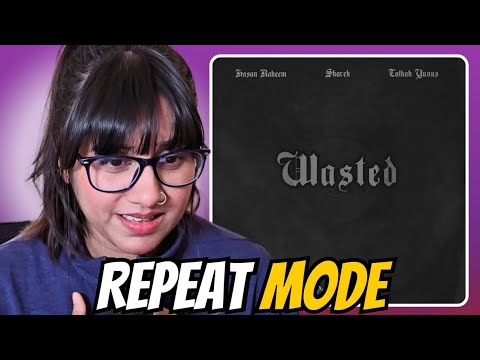 WASTED by Hasan Raheem, Shareh, Talhah Yunus REACTION | Prod. by Umair | Ashmita Reacts