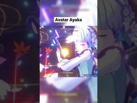 Ayaka’s new skin turns her into the avatar | Genshin Impact | #genshinimpact #genshin #gaming