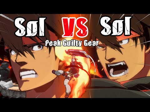 This is... PEAK GUILTY GEAR! (Sol Mirror Match)