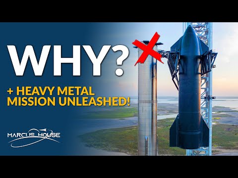 Huge SpaceX Starship Progress as Falcon Heavy launches the most metal mission ever with Psyche!