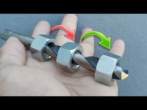 breakthrough idea! Sharpen your drill in 2 minutes with this method