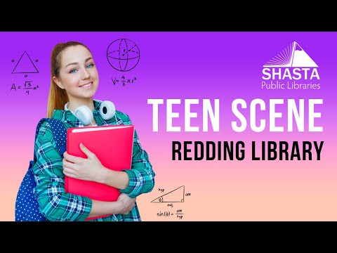 Teen Area at the Redding Library: Teenagers Learn and Collaborate at Shasta Libraries