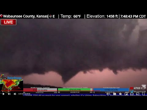 Alta Vista Kansas Tornado - Live Stream Archive