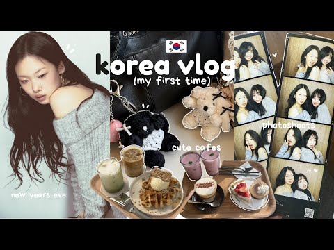 KOREA VLOG☃️ first time in seoul, winter days, new years, cute cafes, & photoshoots