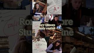 Rory Gilmore inspired study routine #rory #gilmoregirls #studyinspiration #studyroutine