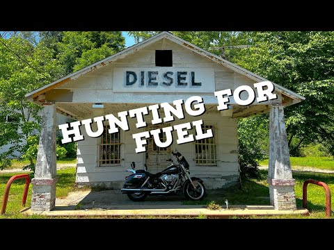 HUNTING FOR FUEL - VANILLA BEAN CAFE AND ABANDONED DIESEL STATION