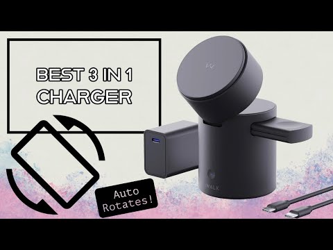 iWalk Auto Rotating 3 in 1 Charger First Look!