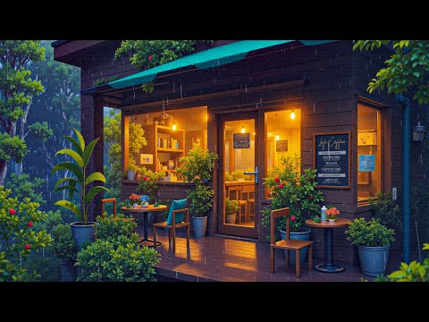 Rainy Spring Day 🌦️ Relaxing Sunday with Lofi Coffee ☕ Lo-fi Hip Hop Beat Mix to Relax/Chill to 🎧