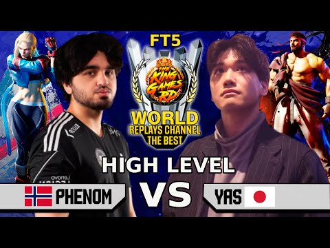 🔥 SF6 |  PHENOM (cammy) vs. YAS (ryu) | Insane High-Level Match | Street Fighter 6 🔥