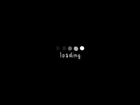 1H long Screensaver of Endless loading icon Video Loop no sound, no music