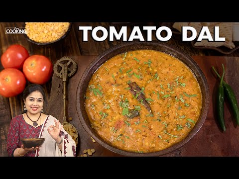 Andhra Style Tomato Pappu | Tomato Dal Recipe | Lunch Recipes | Healthy Recipes | Dal Recipe