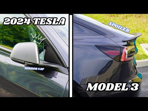 Upgrading The Look Of My 2024 Tesla Model 3!