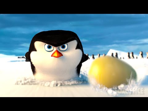 Baby Penguins save the egg | Penguins of Madagascar | CLIP