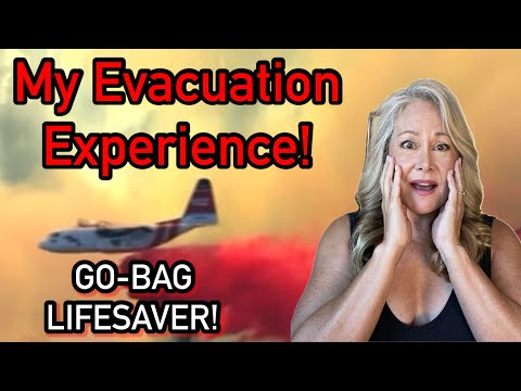 My Wildfire Evacuation: What’s In My 72 Hour Go Bag!