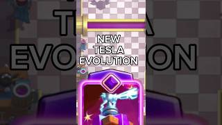 NEW #tesla EVOLUTION 🔥 #clashroyale #gaming #supercell #viral #fypシ #clashroyaletips