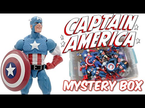 CAPTAIN AMERICA Action Figure MYSTERY BOX!!!