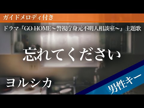 Forget it - YORUSHIKA [Piano Karaoke | Lower Key -4 | GO HOME]