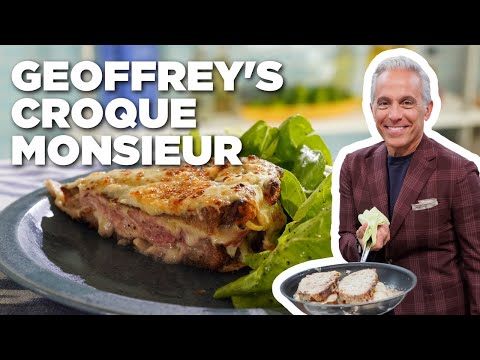 Geoffrey Zakarian's Croque Monsieur | The Kitchen | Food Network