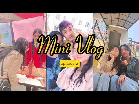 Mini Vlog Ep-2 | School Science Exhibition 🔬