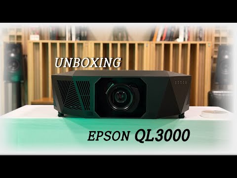 EPSON QL3000 • 4K Projector Unboxing • New & Amazing 4K Projector