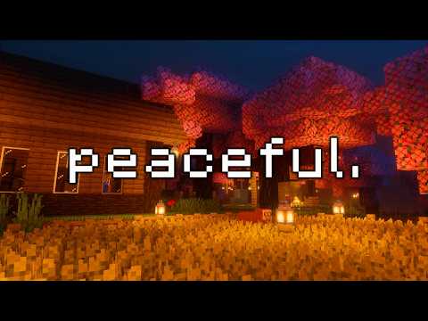 everyone is asleep but you... (minecraft music & pouring rain)