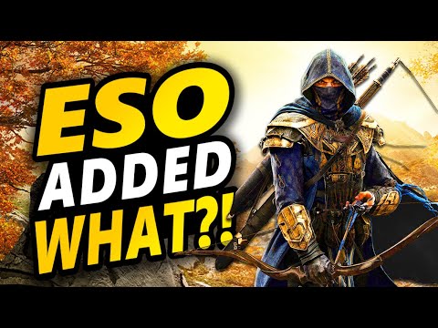 ESO Added What?! - Big Changes Are Coming